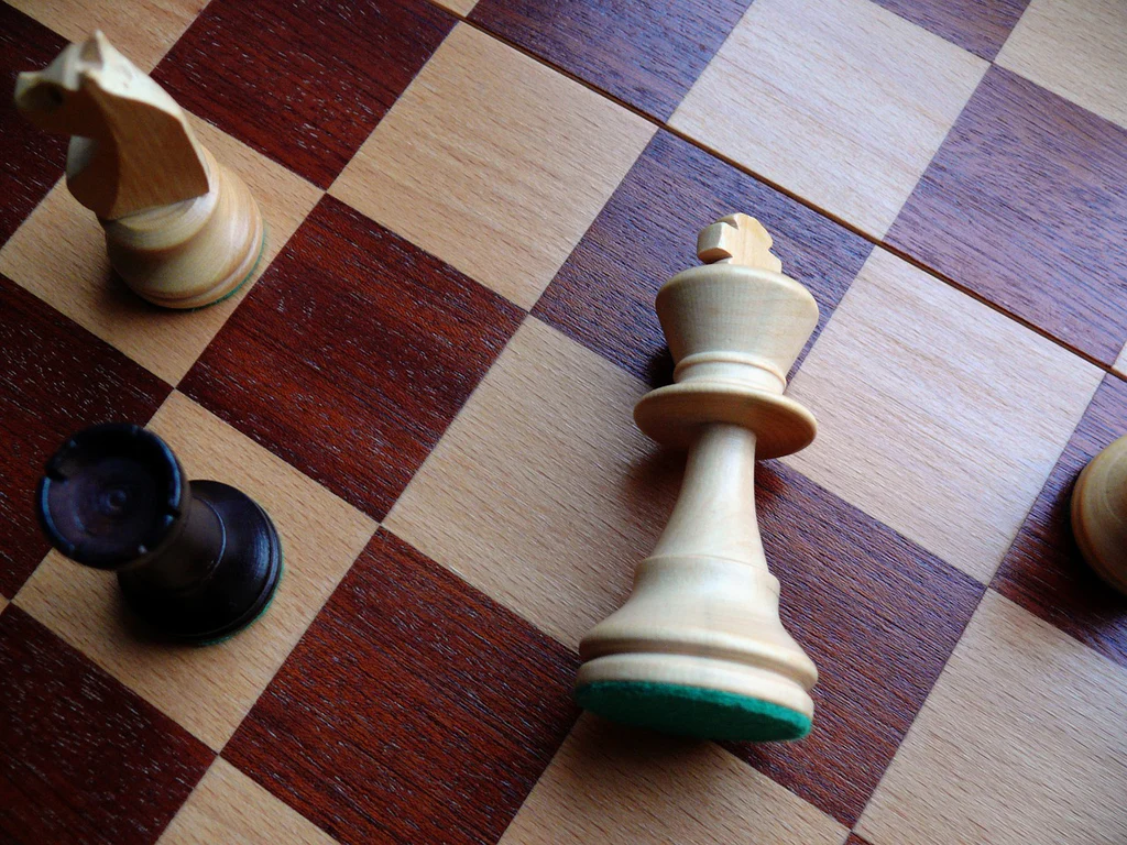 Pièces d’échecs en bois